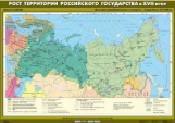 Рост территории Российского государства в XVII веке.