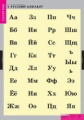 Компл. таблиц. Русский язык. Русский алфавит. (4 табл.+224 карт.) + методика.